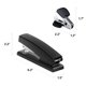 thumbnail image 3 of Stapler Deli Desktop, paquete de 2 unidades, capacidad de 25 hojas con grapas, 3 of 7