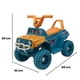 thumbnail image 2 of Moto Electrica Bateria Jeep Niño Luz + Sonido 1166A naranja, 2 of 5