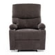 thumbnail image 3 of Bergere Reclinable Dante Brown Con Posavasos, 3 of 6