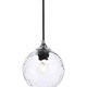 thumbnail image 3 of Lámpara Colgante Living District Cashel Metal Cromo/Transparente 1 Luz, 3 of 8
