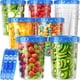 thumbnail image 1 of Set de contenedores de almacenamiento para congelador Canfanni 980 ml (paquete de 10), 1 of 7