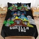 thumbnail image 1 of Gorilla Tag Bedding Set Duvet Cover Comfortable and Lightweight Cartoon Bedding 3 Piece Bed Set, 1 of 5