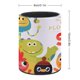 thumbnail image 2 of Super Simple Songs-theme Cylinder Pen Holder Pencil Organizer with Flannel Lining PVC Leather Material Cardboard Base for study work 10*8CM, 2 of 6