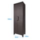 thumbnail image 4 of Armario dos puertas tipo rattan Extra Large MQ QRubber, 4 of 7