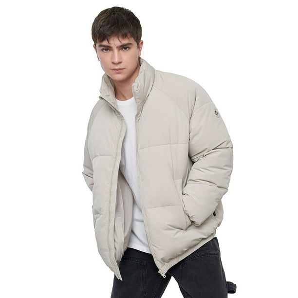 Parka Hombre Puffa Color Ecru Corona