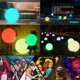 thumbnail image 5 of Luces flotantes para piscina LOFTEK, bola LED regulable, 40 cm, resistente al agua, 5 of 9