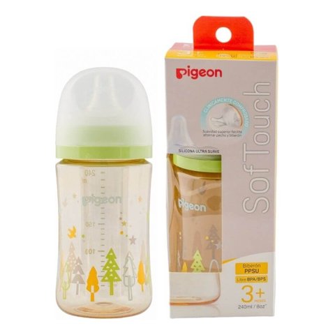 Biberón Softouch Pigeon Ppsu 240Ml Forest