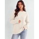 thumbnail image 3 of Sweater Mujer ANRABESS Oversized Tejido Cable, 3 of 3