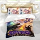 thumbnail image 5 of Spyro el Dragón Conjunto de sábanas temático, trío de piezas, cómodo y amigable con la piel, diseño único, regalo de decoración para el hogar para familiares, amigos y fans, 90 cm * 190 cm, 5 of 6
