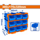 thumbnail image 1 of Contenedor Apilable Para Almacenamiento Wadfow 38x17x32 Cm, 1 of 6