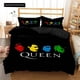 thumbnail image 1 of Königin Rockband Digital Printed Bedding For Boys Queen Bedding Set Soft And Comfortable Customized King Size Bedding SetBed Sheets, 1 of 5