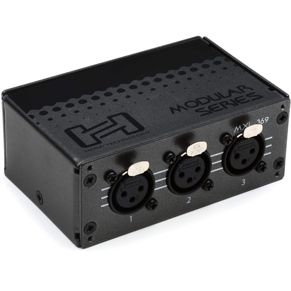 Módulo de Patchbay Hosa MXL-369 de 3 puntos XLR balanceado