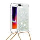 thumbnail image 1 of Funda FOXDOCK para iPhone 7 Plus/8 Plus con Cuerda Ajustable, Brillo Líquido, Protección Antigolpes y Lente – Ideal para Regalo, 1 of 6