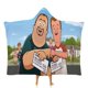 thumbnail image 1 of Tipos de Renta Básica Universal Manta Capa con Capucha Anti-Bolitas, Manta de Lana Ártica Suave, Manta Portátil de Felpa Ligera y Lujosa, Poncho para Siesta en Casa y Oficina, 100*130cm, 1 of 6