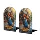 thumbnail image 1 of Oso Paddington Sujetalibros decorativos temáticos, tope para estantería con base antideslizante, uso dual para hogar y oficina - 2 piezas, 1 of 6