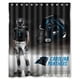 thumbnail image 1 of Cortina de ducha de los Carolina Panthers, juego de cortina de baño con ganchos, tamaño 60 x 72 pulgadas, 1 of 3