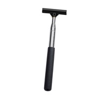 Magideal - Limpiaparabrisas Genérico Para Espejo Retrovisor De Coche, Accesorios Para Automóviles, Limpiaparabrisas Telescópico De Mano Para Todos Los Vehículos Negro