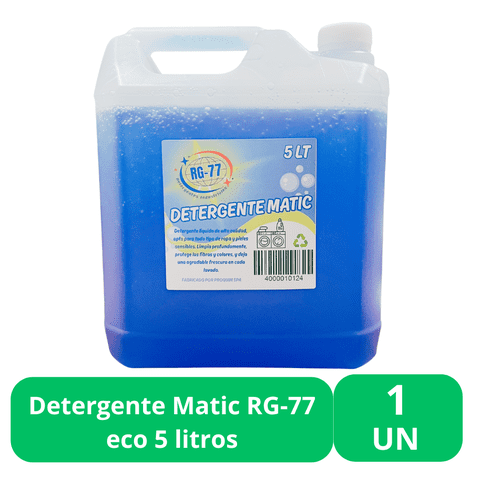 Proquim - Detergente Matic Rg-77 Eco 5 Litros Unidad