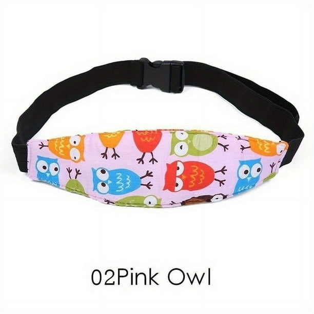 1 Pcs Cute Cartoon Adjustable Car Safety Seat Sleep Positioner Infants Baby Head Support Pram Stroller Fastening