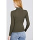 thumbnail image 2 of Suéter de Viscosa con Cuello Alto y Canalé, 2 of 14