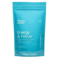 Neuro Gum - Neuro Mints Cafeina L-Teanina Vitamina B12 Y B6 Energia 90Un