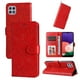 thumbnail image 5 of Funda tipo cartera FOXDOCK para Samsung Galaxy A22 5G , diseño girasol en relieve, cuero PU, cierre magnético, soporte y tarjetero, 5 of 5