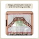 thumbnail image 3 of Juego de cortinas para ventana con estampado ACHIM, diseño de gallo y estampado, 3 of 6