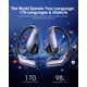 thumbnail image 2 of Auriculares de traducción JIJ AI 170 idiomas con notas de reuniones, 2 of 7