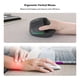 thumbnail image 3 of Mouse ergonómico vertical inalámbrico KYSONA Bluetooth DPI 4000, 3 of 6