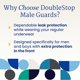 thumbnail image 5 of Male Guards NorthShore DoubleStop para hombre, paquete grande, 52 unidades, 5 of 8