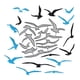 thumbnail image 4 of Matrices De Corte De Metal Con Gaviotas Y Aves Marinas Para Manualidades Diy, 4 of 5
