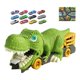 thumbnail image 3 of Camión Transportador De Dinosaurios Para Almacenamiento, Divertido, Con Minicoches Para Bebés, Juguetes De Regalo, 12 Coches Pequeños, 3 of 3
