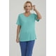 thumbnail image 1 of Polera Mujer Detalle Encaje Turquesa, 1 of 7