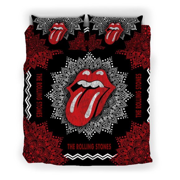 The Rolling Stones-Bedding Gift Quilt Duvet Cover Set Bedding Bedspread