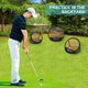 thumbnail image 5 of Juego de redes para practicar golf RELILAC, desplegables para interiores y exteriores, 5 of 7