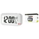 thumbnail image 2 of Reloj Despertador Pantalla Lcd Fecha Y Calendario Blanco - Ps, 2 of 2