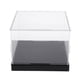 thumbnail image 2 of Caja De Exhibición Acrílica Base Negra Para Figuritas En Miniatura Coleccionables Escaparate 35cmx35cmx25cm, 2 of 5
