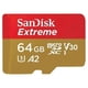 thumbnail image 1 of Tarjeta De Memoria Micro-sd 64gb Extreme Uhs-i U3 A2 (mobile) /adaptador Sd, 1 of 2