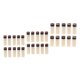 thumbnail image 1 of 30 Piezas Slip-On Pool Billiard Cue Tips Snooker Stick Virolas 10/11/12mm, 1 of 5
