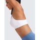 thumbnail image 4 of Sujetador deportivo CRZ YOGA Butterluxe para mujer, acolchado en forma de Y, blanco, 4 of 7