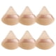 thumbnail image 1 of Borla de polvos faciales, borla de maquillaje triangular suave para polvos sueltos, polvos minerales, polvos corporales, 1 of 5
