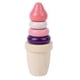 thumbnail image 4 of Juguete Apilador De Helados Para Niños Pequeños, Preescolar, Niñas, Juego De Apilamiento Montessori, Color Rojo, 4 of 5