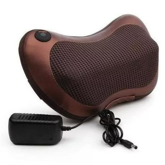 Almohada Masajeadora Cervical Cuello Lumbar Pies Cojín Masaje Tonificador Circulacion Alivio Estress Na99