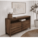 thumbnail image 2 of Cómoda "Alerce" 4 Cajones con Nicho Mueble de Pino Natural - Café - 120x40x90 cm, 2 of 3