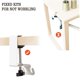 thumbnail image 5 of Foot Hammock Auoinge, reposapiés de oficina ajustable para debajo del escritorio, 5 of 7