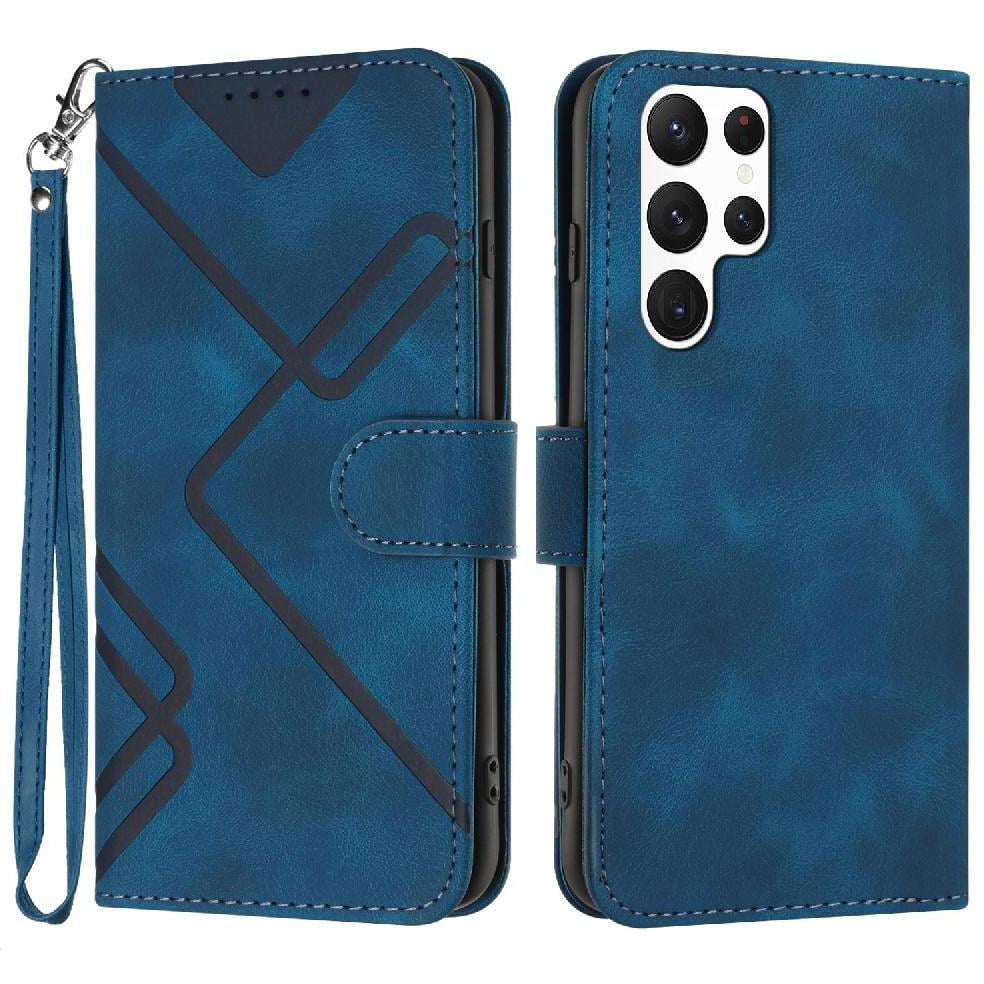 Funda Foxdock Para Samsung Galaxy S22 Ultra – Tipo Libro Con Soporte, Billetera, Correa Y Diseño Elegante