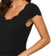 thumbnail image 2 of Blusa basica sin mangas con bordes ondulado., 2 of 5