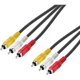 thumbnail image 2 of Cable AV compuesto Best Buy Essentials 12 ft 3,66 m negro, 2 of 3