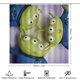 thumbnail image 2 of Alienígenas De Pizza Planet theme 4 piece Shower Curtain Set With Rugs Waterproof Bathroom Decor Set Includes Bath Mat U shaped Rug Toilet Lid Cover And Curtain With Hooks, 2 of 6