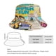 thumbnail image 2 of Chuck E Cheese Sombrero bucket para adultos, gorra de protección solar, sombrero de pescador plegable para viajes al aire libre, pesca y actividades de verano, 2 of 6